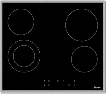 Электрическая варочная поверхность Haier HHY-C64DFB черный