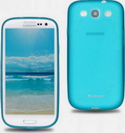 Чехол (клип-кейс) Yoobao Glow Protect Case для Samsung Galaxy S3 i 9300 голубой