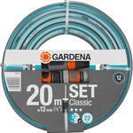 Шланг садовый Gardena Classic 13 мм (1/2``), 20 м: комплект 18004-20