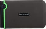 Внешний жесткий диск (HDD) Transcend 1TB StoreJet M3S 2,5`` USB 3.0 (TS1TSJ 25 M3S) серый