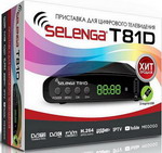 Цифровой телевизионный ресивер Selenga T 81 D