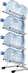 Стеллаж для хранения воды  HotFrost на 4 бутыли, металл, серебристый, 250900402, 290963