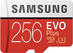 Карта памяти Samsung microSDXC 256Gb Class10 EVO+ с адаптером MB-MC256HA/RU