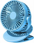 Портативный вентилятор на клипсе Solove clip electric fan 3 Speed Type-C (F3 Dark Blue), темно-синий