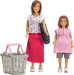 Куклы  Lundby мама и дочка