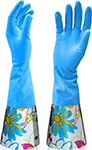 Перчатки Malibri c удлиненной манжетой ПВХ размер S