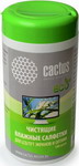 Салфетки влажные для экранов и оптики Cactus CS-T1001E