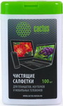 Салфетки влажные для планшетов и смартфонов Cactus CS-T1005