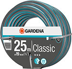 Шланг садовый Gardena Classic 3/4`` 25м поливочный армированный серый/зеленый (18026-29.000.00)