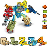 Трансформеры  1 Toy Трансботы L ``Боевой расчет ВДВ: Ударный батальон``, набор 5 цифр, 5 знаков
