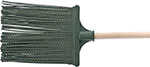 Метла Сибртех полипропиленовая, 230х250х1490 мм, плоская, деревянный черенок 63228