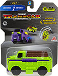 Машинка  1 Toy Transcar Double: Лесовоз – Автовоз, 8 см, блистер