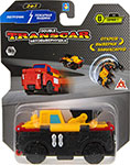 Машинка  1 Toy Transcar Double: Погрузчик – Пожарная машина, 8 см, блистер