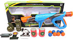 Игровой набор Наша игрушка Стрелок, в комплекте: ружьё, мягкие шарики 8шт., предметов 7шт. RLD-0023