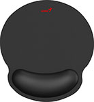 Коврик для мыши с подставкой для запятья Genius G-WMP 100, черный