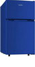 Двухкамерный холодильник TESLER RCT-100 DEEP BLUE