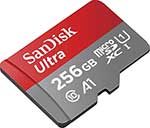 Карта памяти Sandisk Ultra microSD 256ГБ (120МБ/с, C10, UHS1, A1) SDSQUA4-256G-GN6MA