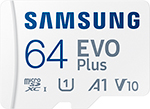Карта памяти Samsung microSDHC EVO 64Gb SD adapter
